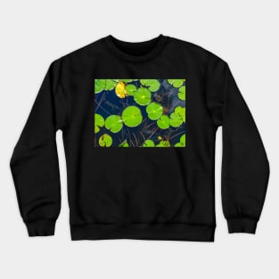 Land of the Lily Pads Photograph Crewneck Sweatshirt